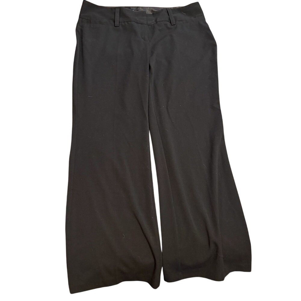 Maurices Black‎ Dress Pants Womens Size  40x32 Stretch Career